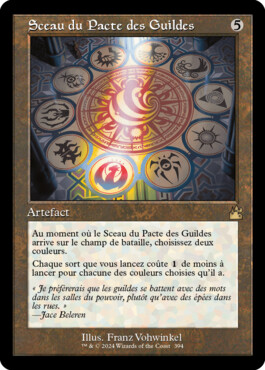 Sceau du Pacte des Guildes - Ravnica Remastered