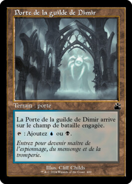 Porte de la guilde de Dimir - Ravnica Remastered