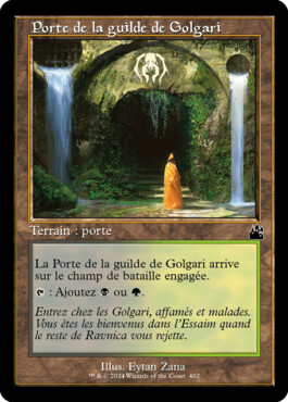 Porte de la guilde de Golgari - Ravnica Remastered