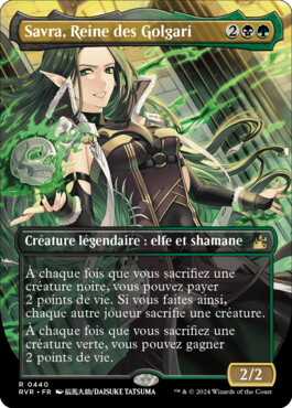 Savra, Reine des Golgari - Ravnica Remastered