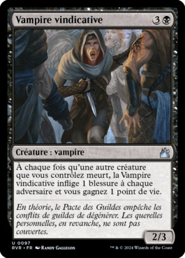 Vampire vindicative - Ravnica Remastered