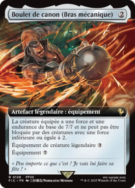 Boulet de canon (Bras mécanique) - Final Fantasy Commander