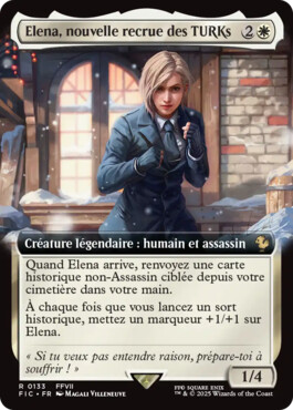 Elena, nouvelle recrue des TURKs - Final Fantasy Commander