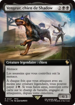 Vengeur, chien de Shadow - Final Fantasy Commander