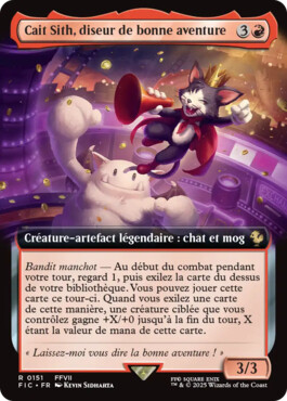Cait Sith, diseur de bonne aventure - Final Fantasy Commander