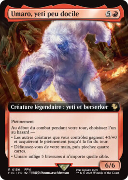 Umaro, yeti peu docile - Final Fantasy Commander