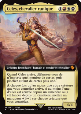 Celes, chevalier runique - Final Fantasy Commander