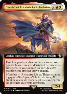 Edgar, héraut de la révolution technologique - Final Fantasy Commander