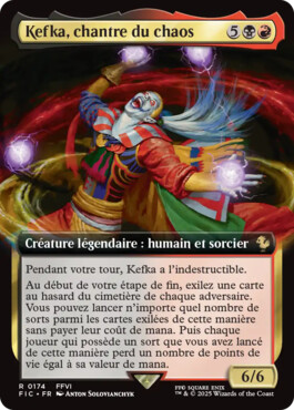 Kefka, chantre du chaos - Final Fantasy Commander