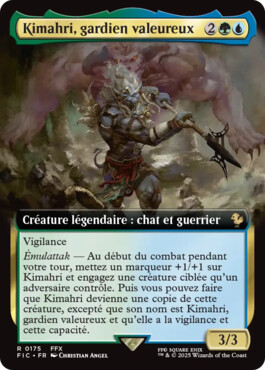 Kimahri, gardien valeureux - Final Fantasy Commander