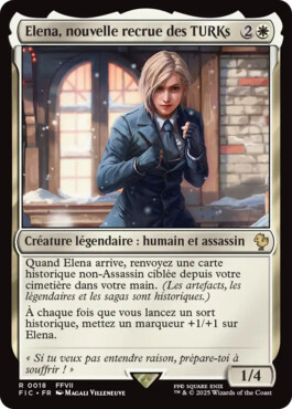 Elena, nouvelle recrue des TURKs - Final Fantasy Commander