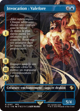 Invocation : Valefore - Final Fantasy Commander