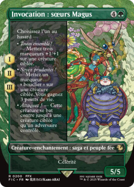 Invocation : sœurs Magus - Final Fantasy Commander