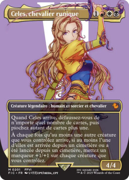 Celes, chevalier runique - Final Fantasy Commander