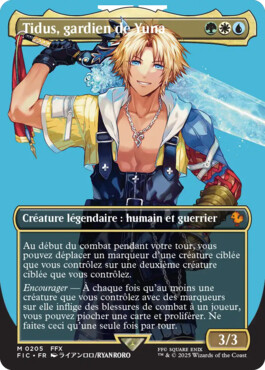 Tidus, gardien de Yuna - Final Fantasy Commander