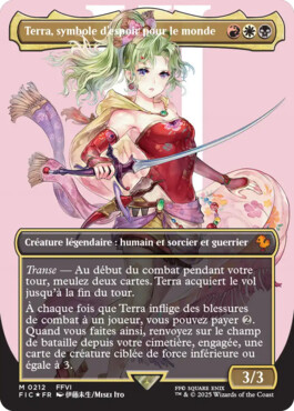 Terra, symbole d'espoir pour le monde - Final Fantasy Commander