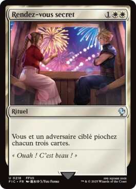 Rendez-vous secret - Final Fantasy Commander