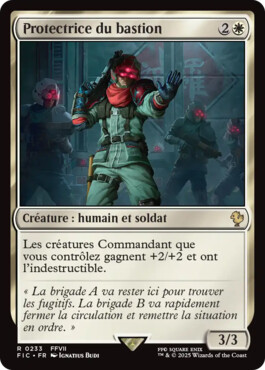 Protectrice du bastion - Final Fantasy Commander