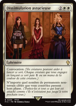 Dissimulation astucieuse - Final Fantasy Commander