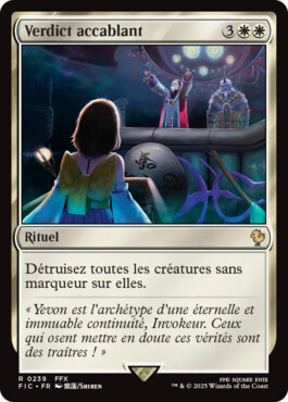 Verdict accablant - Final Fantasy Commander