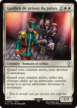 Gardien de prison du palais - Final Fantasy Commander