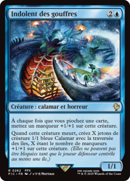 Indolent des gouffres - Final Fantasy Commander