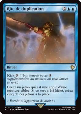 Rite de duplication - Final Fantasy Commander