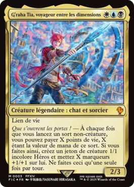 G'raha Tia, voyageur entre les dimensions - Final Fantasy Commander