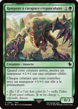 Rampeur à carapace crépusculaire - Final Fantasy Commander