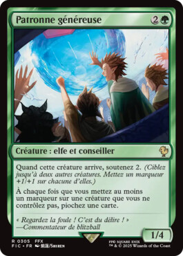 Patronne généreuse - Final Fantasy Commander