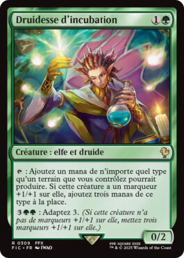 Druidesse d'incubation - Final Fantasy Commander