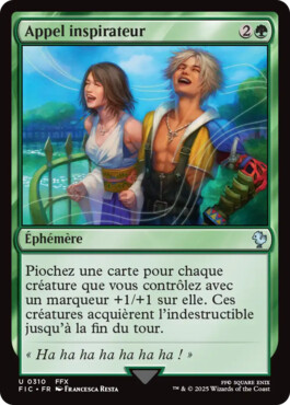 Appel inspirateur - Final Fantasy Commander