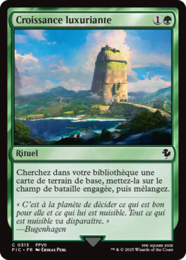 Croissance luxuriante - Final Fantasy Commander