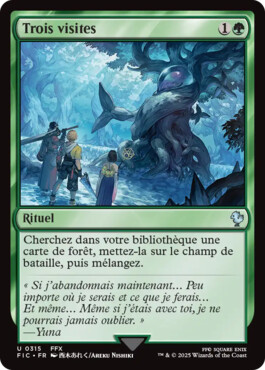 Trois visites - Final Fantasy Commander