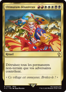 Ultimatum désastreux - Final Fantasy Commander