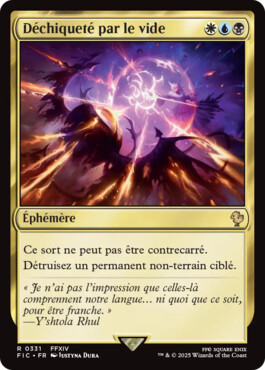 Déchiqueté par le vide - Final Fantasy Commander