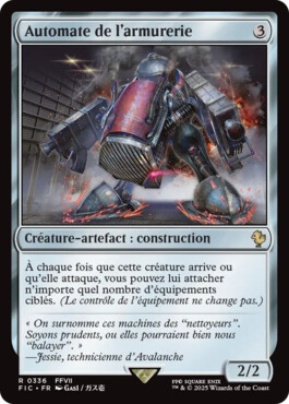 Automate de l'armurerie - Final Fantasy Commander