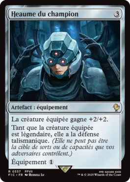 Heaume du champion - Final Fantasy Commander