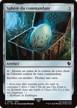 Sphère du commandant - Final Fantasy Commander