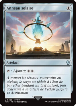 Anneau solaire - Final Fantasy Commander