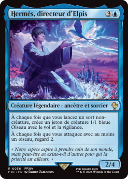 Hermès, directeur d'Elpis - Final Fantasy Commander