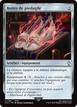 Bottes de piedagile - Final Fantasy Commander