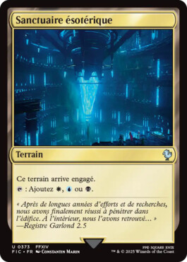 Sanctuaire ésotérique - Final Fantasy Commander