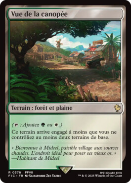 Vue de la canopée - Final Fantasy Commander