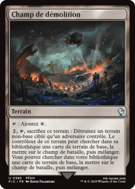 Champ de démolition - Final Fantasy Commander
