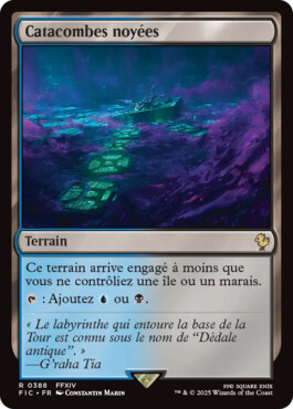 Catacombes noyées - Final Fantasy Commander