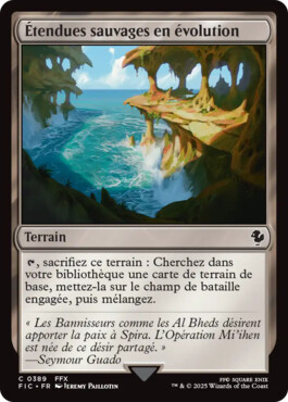 Étendues sauvages en évolution - Final Fantasy Commander