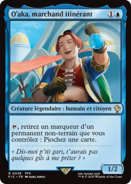 O'aka, marchand itinérant - Final Fantasy Commander