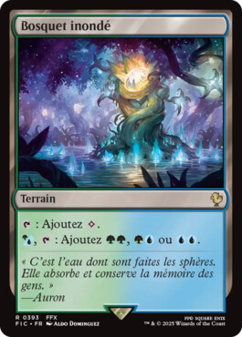 Bosquet inondé - Final Fantasy Commander