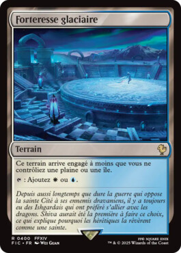 Forteresse glaciaire - Final Fantasy Commander